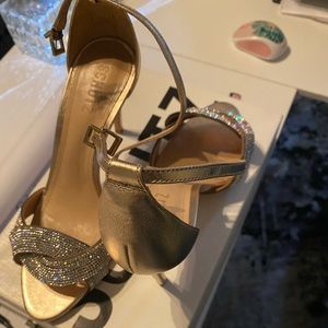 Schultz rhinestone Jolita heel